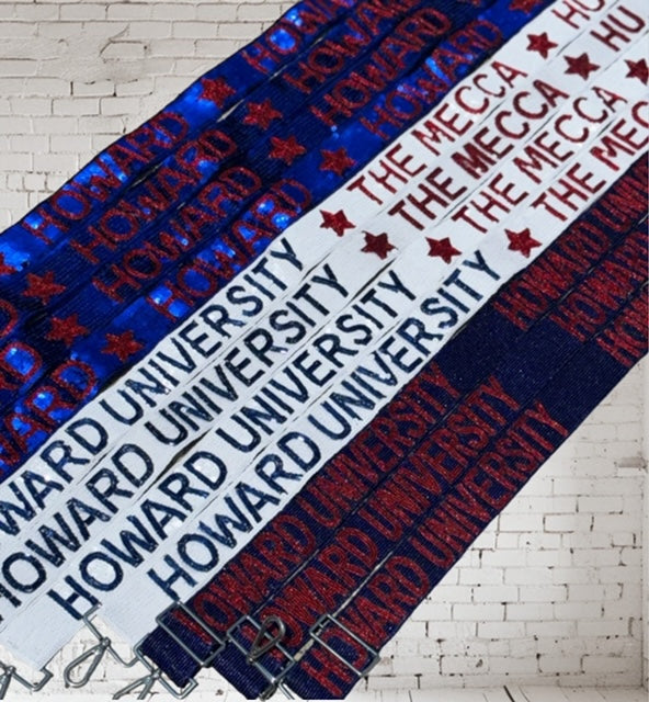 HOWARD UNIVERSITY 'THE MECCA' GAMEDAY STRAP