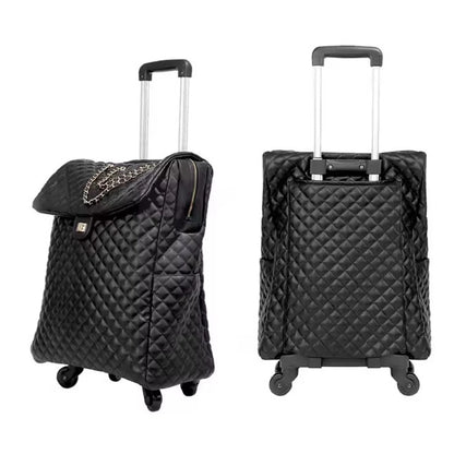 Grambling Quilted Roller Luggage