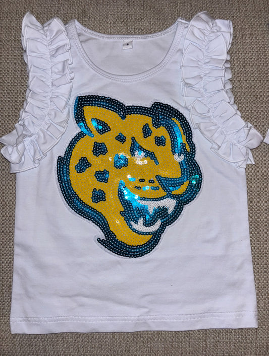 SU Jaguar Sequin Shirt Girl's