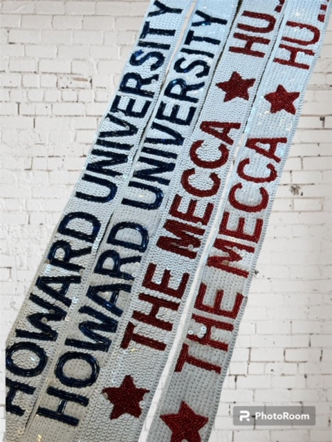 HOWARD UNIVERSITY 'THE MECCA' GAMEDAY STRAP