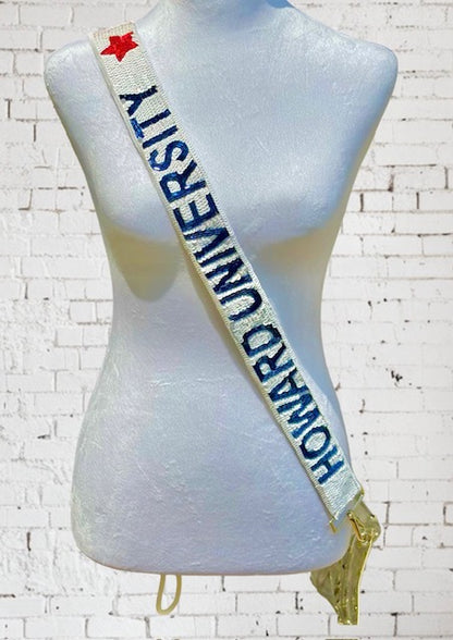 HOWARD UNIVERSITY 'THE MECCA' GAMEDAY STRAP