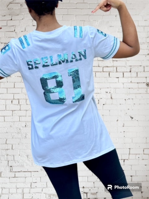 SPELMAN JAGUAR SEQUIN JERSEY